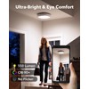 Rechargeable Shower Lights for Inside Shower, 12000mAh Motion Sensor Wireless