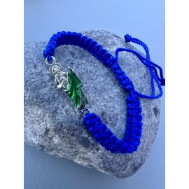 Unbranded St Jude Blue  Bracelet Pulseras De San Judas Tejida Con Hilo Color Azul