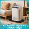 Chiligent Dehumidifier Drip Pan, Hard Plastic Non-Slip Large Drip Tray