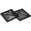Merriway BH05743 (2 Pcs) Plastic Gulley Grid, 150mm (6 Inch)