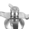 Stainless Steel Blender Blade Head with Cleaning Brush Replacement Parts