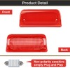 RAVSOFT 3rd Third Brake Light Lens Red Cover with Seal