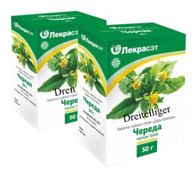 Three-part two-tooth (Latin Bidens tripartita, rus. Chereda) dried cut 100 g