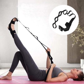 MUNSKT Stretching Strap, Yoga Strap, Fascia Straightener, Highly Elastic Gymnastics Strap, Stretch Strap for Physiotherapy