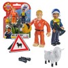 Rose, Tom, Wolly | Game Figure Set | Fireman Sam