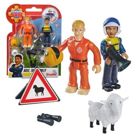 Rose, Tom, Wolly | Game Figure Set | Fireman Sam | Simba