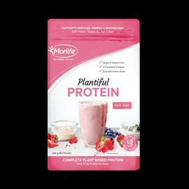 Morlife Plantiful Protein Berry Swirl 440g