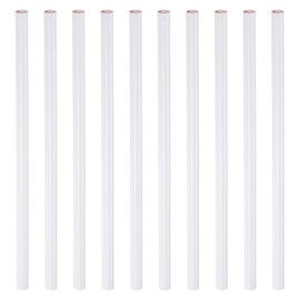 HARFINGTON 10pcs Sewing Marking Pencil Water Soluble Fabric Pencil Tailors Chalk Wipe Quilting Pencils Sewing Washable Marking Pencil for Dressmakers Sewing DIY Crafts, White