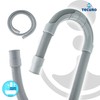 tecuro Washing Machines Dishwasher Spiral Drain Hose 2.00 m with