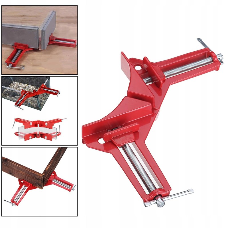 FUNSUEI 6 PCS 90 Degree Corner Clamp Set, Right Angle
