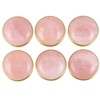 mookaitedecor Set of 4 Rose Quartz Round Drawer Knob 37