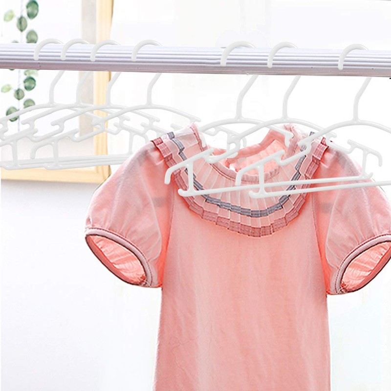 GoodtoU Baby Hangers, 80 Pack Kids Plastic Toddler Baby Clothes