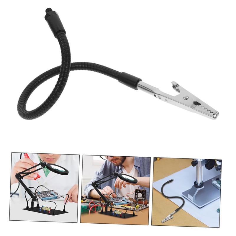 ULTECHNOVO 6pcs Adjustable Welding Fixing Arms with Iron Clamps Third