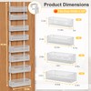 VyGrow Over the Door Organizer, 8-Tier Pantry Organizer with Fully
