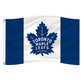 Canada Toronto Flag 3x5 Ft Large Smooth Glossy Fabric Blue Outdoor/Indoor Decor Candian Maple Leafs flags Banner