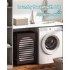 Laundry Hamper, 22.5 Gallon (85L) Bamboo Wood Clothes Laundry Basket
