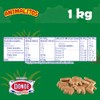 Galletas Donde Animalitos, 1 kg | Galleta Crujiente Sabor Vainilla,
