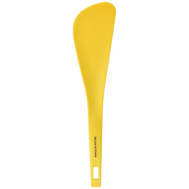 DELISH KITCHEN G-5062 Pearl Metal Turner, Yellow, 11.8 inches (30