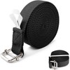 Yoga Strap de 2.5m,Correa de Yoga con Hebillas,Correa de algodón