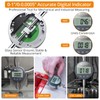 Neoteck 1"/25.4mm (0.0005"/0.01mm) Digital Indicator Set Dial Indicator and Magnetic