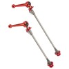 CANSUCC 2pcs Bicycle Wheel Skewer Aluminum Alloy Quick Release Titanium