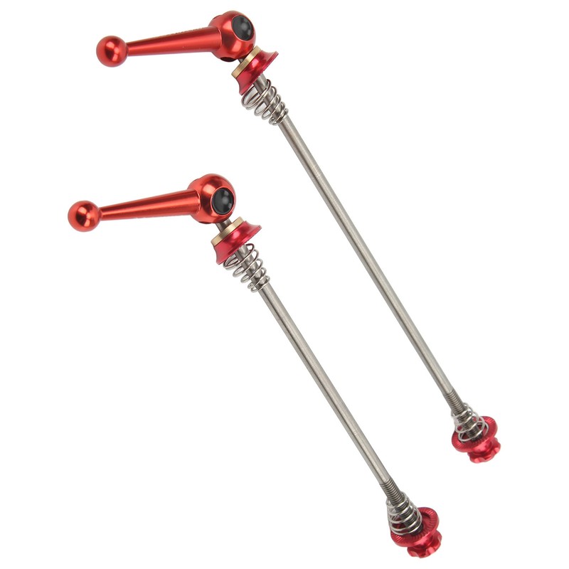 CANSUCC 2pcs Bicycle Wheel Skewer Aluminum Alloy Quick Release Titanium