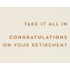 Papyrus Retirement Card (Take It All In)