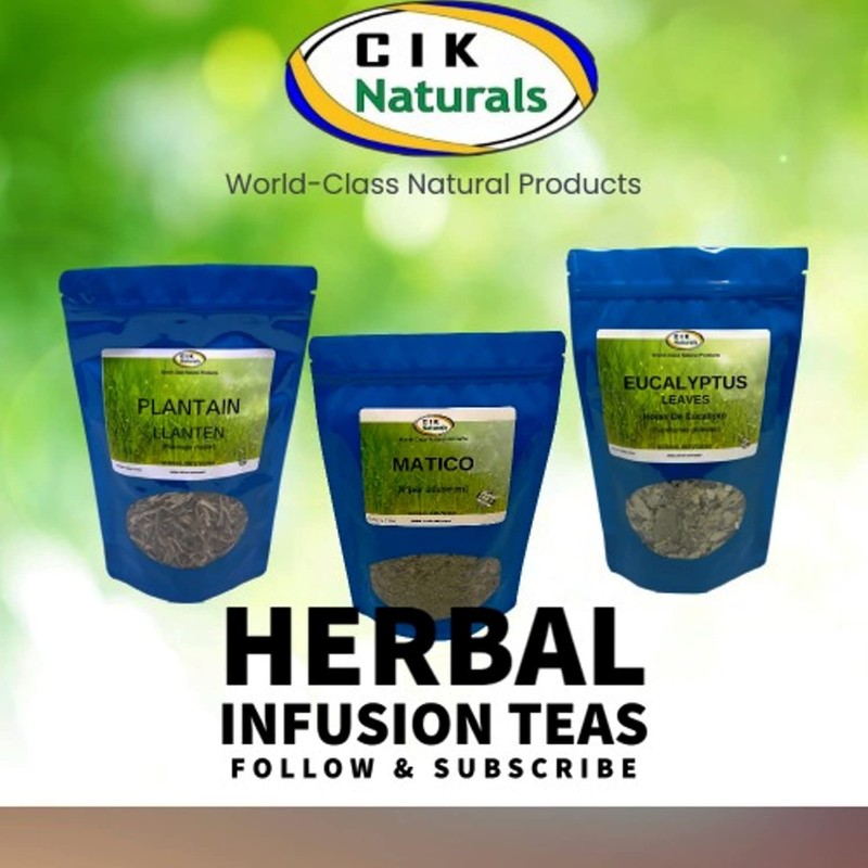 CIK Naturals Lungwort Herb Pulmonaria tea Herbal Infusions (100g) Zip-lock