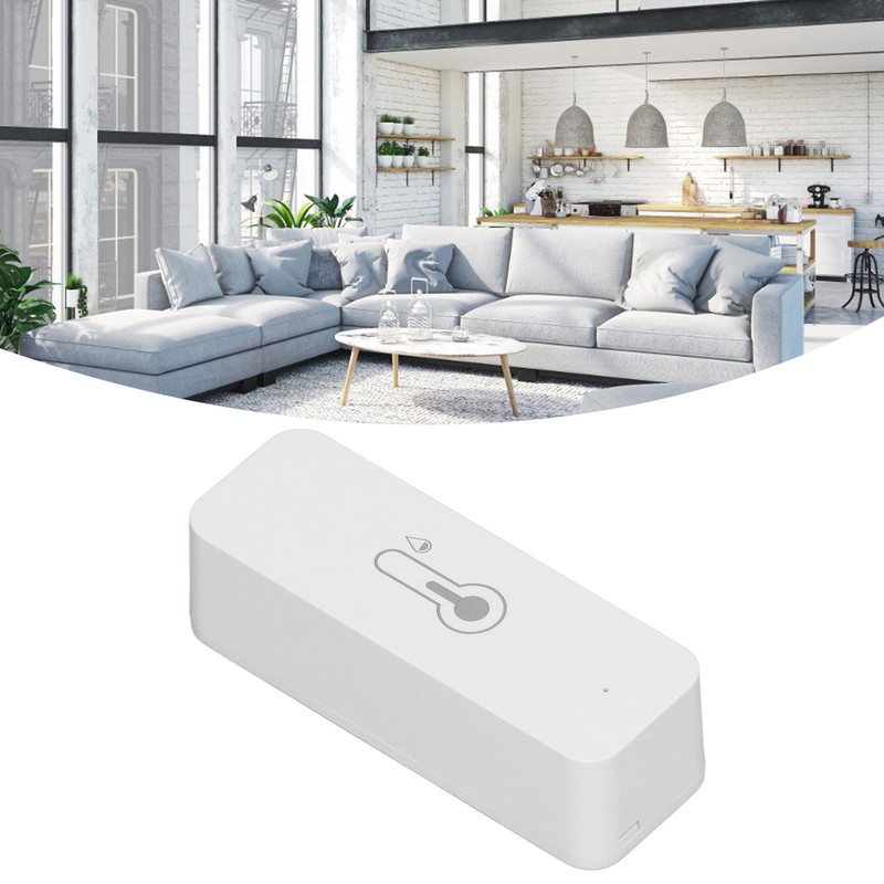Temperature Sensor Humidity Monitor Thermometer Hygrometer Remote Control for Home
