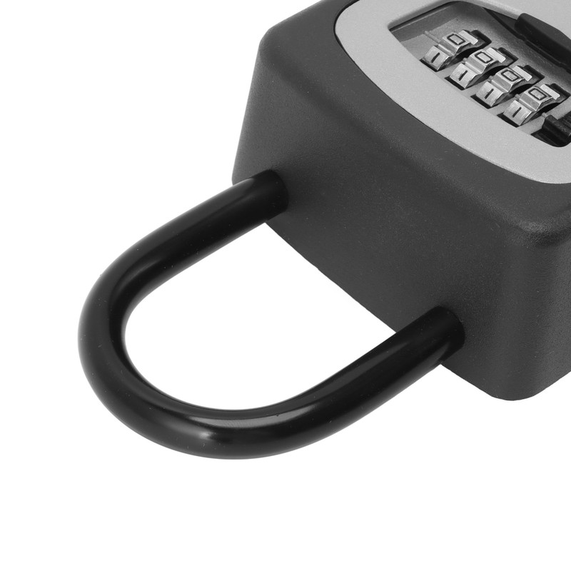 Key Lock Box Large Capacity Wall Mounted Resettable 4 Digit
