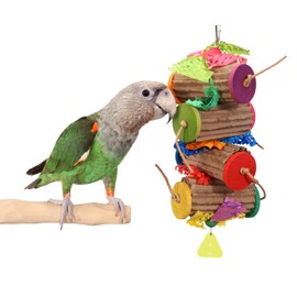 Shreddy Rolls Parrot Toy - Choose Size (Medium)