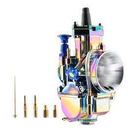 PWK 32mm Carburetor Universal Carb for 125cc to 200cc 2T 4T Engine Dirt Bike Motocross ATV Scooter with Power Jet