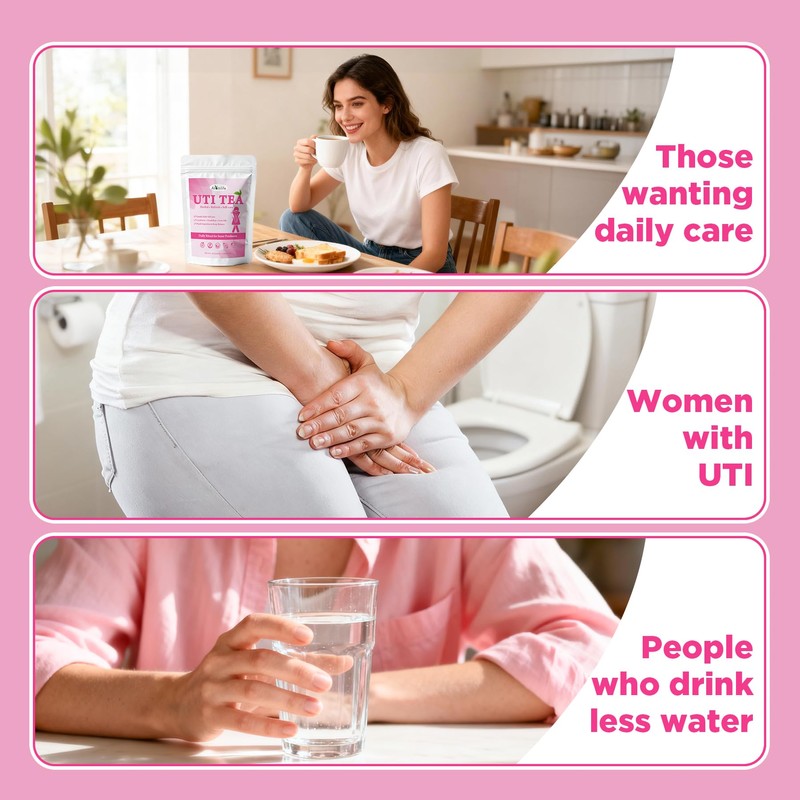 Aromlife UTI Tea for Women, Herbal UTI Tea for Cleanse