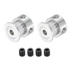 sourcing map 2 x 20 Teeth 6 mm Bore Control
