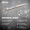 Estes 7000 Bull Pup 12D Rocket-Building Kit, Advanced Flying-Rocket-Model Kit