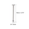 uxcell Small Tiny Hardware Nails Carbon Steel 1.4X19mm(DXL) for DIY