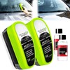 2 Set Clear Vision Windshield Cleaner,Clear Vision Glass Cleaner