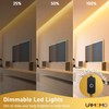 Lamomo Neon Rope Light, 24V Warm White Dimmable Rope Lights,
