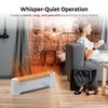 Comfort Zone CZ600 750/1,500-Watt Electric Baseboard Space Heater with Adjustable