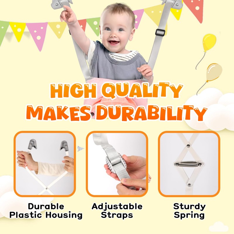 Baby Doorway Jumpers, Portable Doorway Jumper for Baby, Baby Jumper