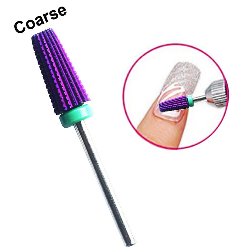 Nail Drill Bits Carbide 5 in 1 Bit Nail Drill