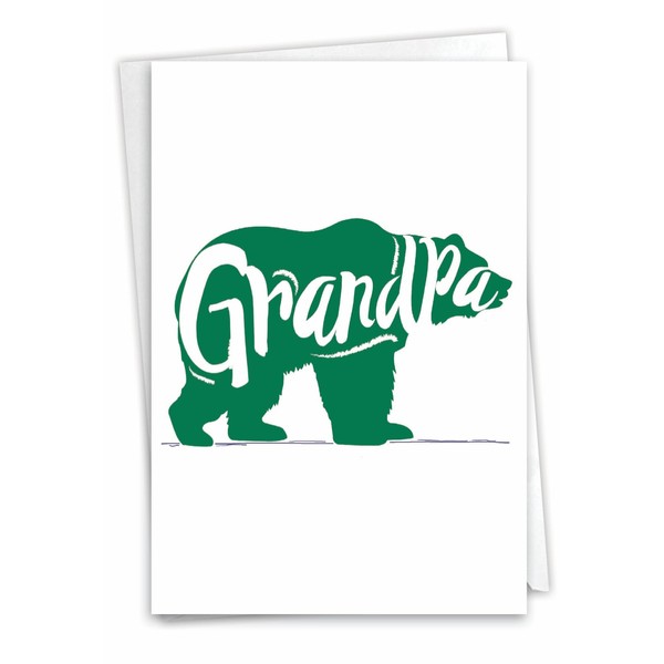 NobleWorks Congratulations Greeting Card (Grandfather) with 5 x 7 Inch