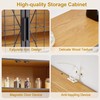 VECELO 72in Tall Kitchen Pantry Cabinet with Doors and Shelves,
