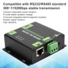 RS232 to RS485 Converter Electromagnetic Isolation Asynchronous 2‑Way Adapter Module
