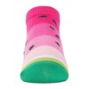MeMoi Watermelon No Show Cotton Blend Socks 3-Pack Assorted 4-6