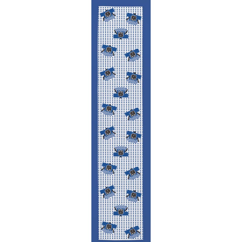 Maruwa Boeki Koedo Cool Towel, Festival Blue, Size: Approx. W20