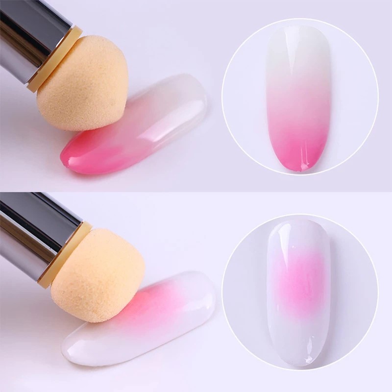 Nail Art Rendering Tools, Double Head Ombre Sponge Stick with