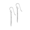 Elli Women's Feather Earrings, Silver, No Gemstone