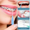 Obidodi 50 Pieces Interdental Brush, Soft Toothpicks Tooth Flossing Head,