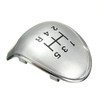 MOMOALA Replacement 5 Speed Black Chrome Gear Stick Knob Cap